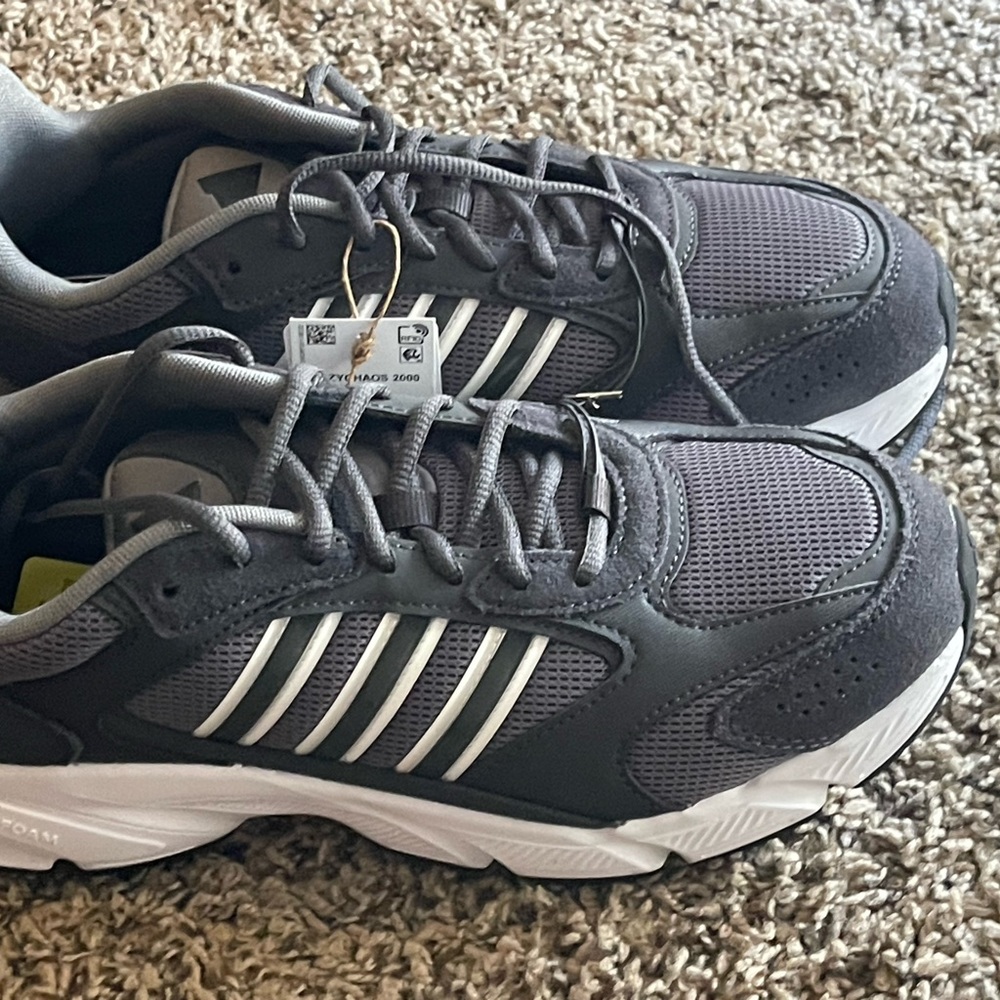 Adidas Men's Gray Running Shoes